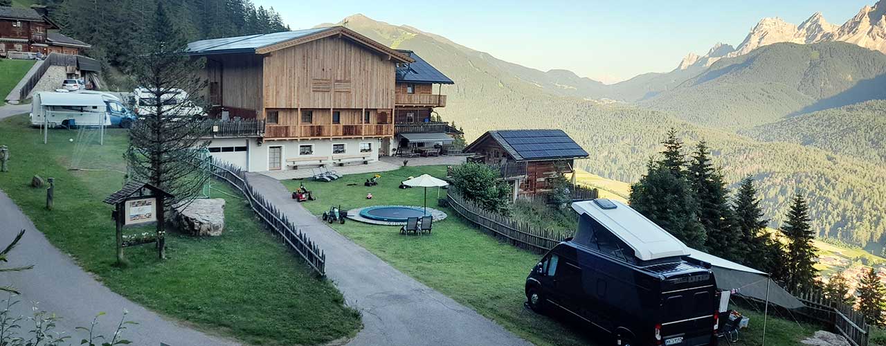 Camping am Glinzhof in Südtirol 